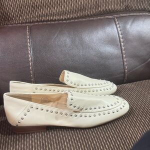 Sole Society Women Genuine Leather Falt Loafer